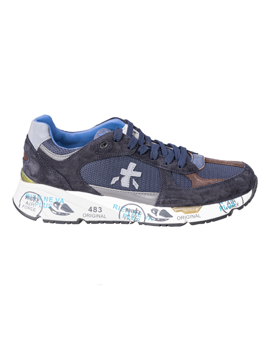 shop PREMIATA Saldi Scarpe: Premiata sneakers "Mase".
Altezza Suola 4 cm.
Fusbet Interno 28,5 cm.
Suola: 65% EVA 5% TPU 30% Gomma.
Tomaia: 55% Pelle di vitello 45% PA.
Fodera: 100% Pelle di capra.
Fabbricato in Vietnam.. MASE-6423 number 9707219